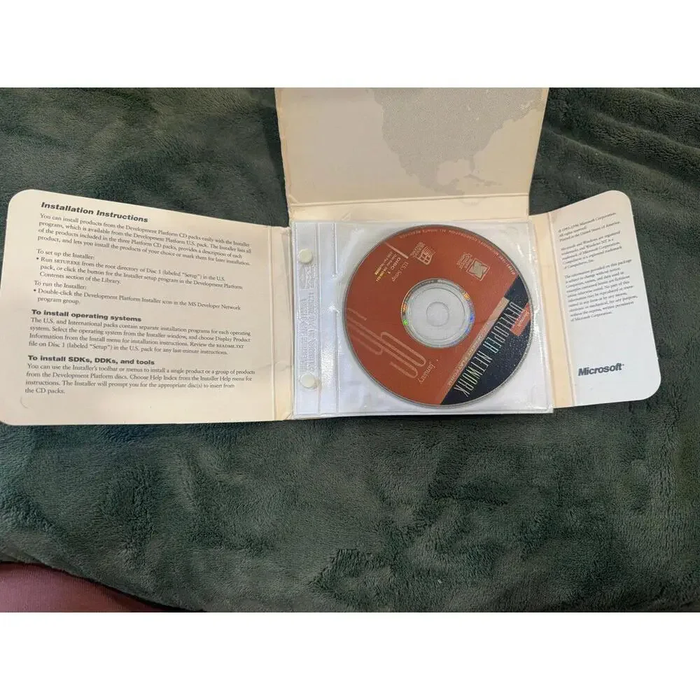 Microsoft Developer Network Vintage SDK & Operating Systems for Windows
